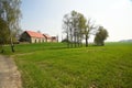 ChÃÂ¢teau d`Hougoumont at Waterloo. Belgium. Royalty Free Stock Photo