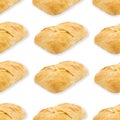 Ciabata bread seamless background Royalty Free Stock Photo