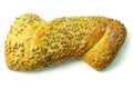ciabatta bread wheat flour product with sunflower seed topping