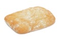 Ciabatta (Italian bread), isolated