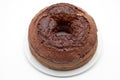 Ciambellone (pure chocolate) Royalty Free Stock Photo