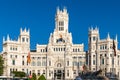 Cibeles building is a public building, now used as the city hall and the public cultural centre including a roof terrace and bar f