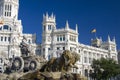 Cibeles Fountain in Madrid, Spain