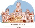 Cibeles Palace Palacio de Cibeles, Madrid, Spain