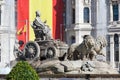 Cibeles square, Madrid, Spain Royalty Free Stock Photo