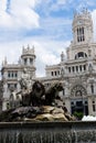 Cibeles statue in Madrid Royalty Free Stock Photo