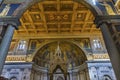 Ciborium Tomb Papal Basilica Paul Beyond Walls Rome Italy Royalty Free Stock Photo