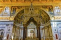 Ciborium Tomb Papal Basilica Paul Beyond Walls Rome Italy Royalty Free Stock Photo