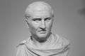 Cicero, the greatest ancient roman orator, marble statue in front of Rome Old Palace of Justice, made in 19th century