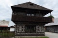 Typical decorated house in Cicmany, Slovakia