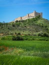 Cid castle, Jadraque, Castilla la Mancha, Spain Royalty Free Stock Photo