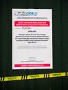 CIDB Malaysia Stop Work Order Notice At Construction Site