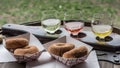 Cider Donuts and Cider Samples