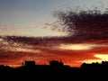 Cielo dramÃÂ¡tico en la ciudad