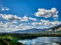 Cielo-lago-brianza Royalty Free Stock Photo