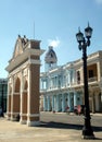 Cienfuegos Center Royalty Free Stock Photo