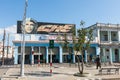 Urban scene in Cienfuegos, Cuba. Royalty Free Stock Photo