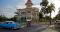 The facade of the palace `Palacio de Valle` one of the main attraction of the city in Cienfuegos