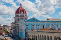 CIENFUEGOS, CUBA: View from the terrace of the building Municipality, City Hall, Government Palace.