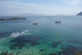 Cies Islands, Vigo, Spain.Lighthouse Royalty Free Stock Photo