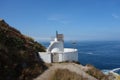 Cies Islands, Vigo, Spain.Lighthouse Royalty Free Stock Photo