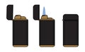 Cigar lighter. In different states