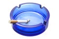 Cigarette and ashtray Royalty Free Stock Photo