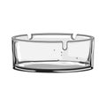 cigarette ashtray cartoon vector illustration Royalty Free Stock Photo