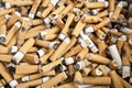 Cigarette butts Royalty Free Stock Photo