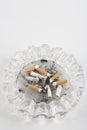 Cigarette Butts Royalty Free Stock Photo