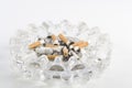 Cigarette Butts Royalty Free Stock Photo