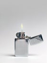 Cigarette Lighter - Lit Royalty Free Stock Photo