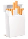 Cigarette pack 3d Royalty Free Stock Photo