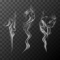 Cigarette smoke Royalty Free Stock Photo