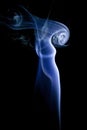 Cigarette smoke Royalty Free Stock Photo