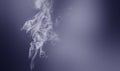 Cigarette smoke over blacl wall. Healthcare nonsmoking addictions concept. Abstract background for posters and flyers