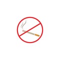 cigarette vector illustration design Royalty Free Stock Photo