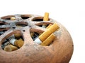 Cigarettes in Ash Tray Royalty Free Stock Photo