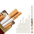 Cigarettes Royalty Free Stock Photo