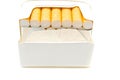 Cigarettes in white pack Royalty Free Stock Photo