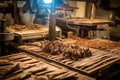 cigars in various stages of production, showcasing the process Royalty Free Stock Photo