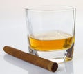 Cigars and whiskey