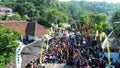 Cigugur Village, the servants in the traditional ceremony seren taun.