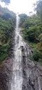 Cijalu waterfall Subang west Java Indonesia Royalty Free Stock Photo
