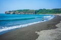 Cijin Beach view on Cijin island Kaohsiung Taiwan