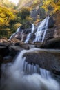 Cikanteh Waterfall Geopark Ciletuh Royalty Free Stock Photo