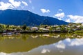 Cilaos, Reunion Island - The pond Royalty Free Stock Photo