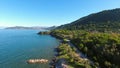 The Cilento Coast, Punta Licosa in Castellabate, Salerno, Italy