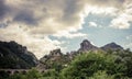 Abandoned medieval village of San Severino di Centola near Palinuro in Cilento