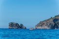 Seacoast of Palinuro with its wonderful crystal clear water sea and caves